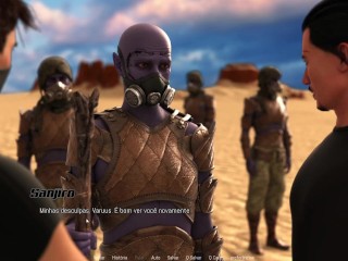 Projekt: Passion Parte 18(Legendado) Sexo Com Keylle no Oasis do Deserto