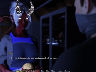 Projekt: Passion Parte 18(Legendado) Sexo Com Keylle no Oasis do Deserto