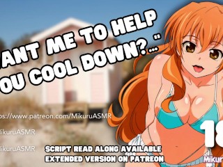 [NSFW] British Babe is Bikini Conscious - F4M │ British │Handjob │ Boobjob