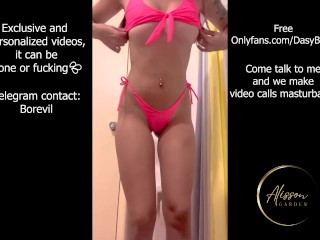 Teasing you with my wet panties, I'm a submissive blonde eager to play