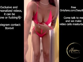 Teasing you with my wet panties, I'm a submissive blonde eager to play