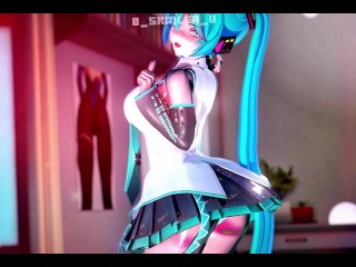 Hatsune Miku awaits you after a game in Fortnite