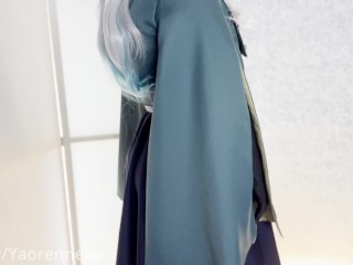 Firefly after a date, very playful | Firefly Cosplay - Honkai Star Rail