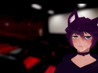 [M4A] Dog Boy Gets Head In A Movie Theater (Breathy Moans) (In Public) (Trying to be quiet) (Msub)