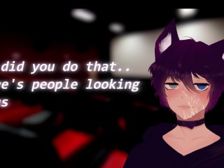 [M4A] Dog Boy Gets Head In A Movie Theater (Breathy Moans) (In Public) (Trying to be quiet) (Msub)