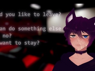 [M4A] Dog Boy Gets Head In A Movie Theater (Breathy Moans) (In Public) (Trying to be quiet) (Msub)