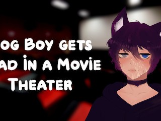 [M4A] Dog Boy Gets Head In A Movie Theater (Breathy Moans) (In Public) (Trying to be quiet) (Msub)
