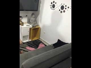 I have sex with my boyfriend in the living room of my house