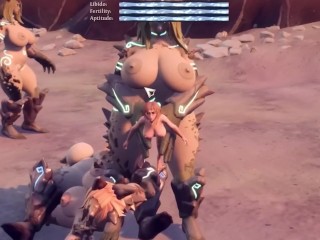 Breeders of the Nephelym Fuck Every Giant Girl in the Map . Transgender Sex Game