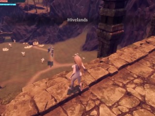 Sex with Bee Queen and More Monster Girls in the Breeders of the Nephelym Porn game