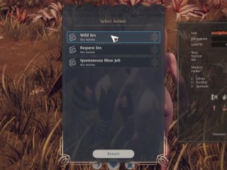 Sex with Bee Queen and More Monster Girls in the Breeders of the Nephelym Porn game