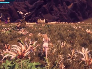 Sex with Bee Queen and More Monster Girls in the Breeders of the Nephelym Porn game