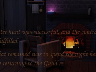 Tavern sex: drow and human