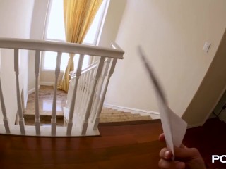 POVD Broke Slut Uses Her Cunt To Pay Rent - Abella Danger