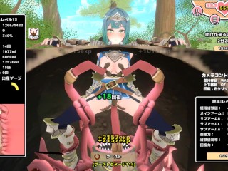 落とし穴ハメ♡サーディアちゃんと触手 ~part2~ Hapite