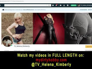 Jerk off for your latex mistress! Stop & Go Jerk Off Instruction with Pre Cum Licking!