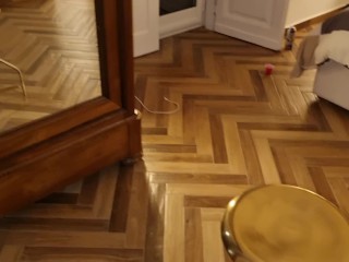 A CASA CON AISHA È SEMPRE UNA SBORRATA | (DIALOGO ITALIANO) - FIGLIASTRO GUARDONE SI SEGA E SBORRA