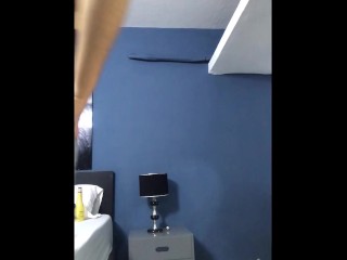 I make a hot video for my lover showing my tits.