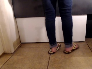 Leopard Flip Flops Back View Shoeplay