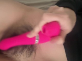 【続編】手だけじゃ物足りなくておもちゃでクリ弄り/バイブでズボズボ擬似セックス