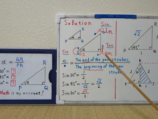 Sine Alpha. How to memorize.[JapanMath]()
