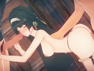 【ゼンレスゾーンゼロ】アストラ・ヤオがたくさんの男達と集団セックスする3Dエロアニメ動画。(ゼンゼロ あすとら1。ZZZ Astra Yao gangbang.耀嘉音群交)