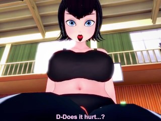 Mavis Dracula from Hotel Transylvania Works Out With a Footjob! Hentai POV