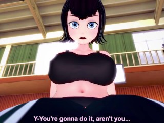 Mavis Dracula from Hotel Transylvania Works Out With a Footjob! Hentai POV