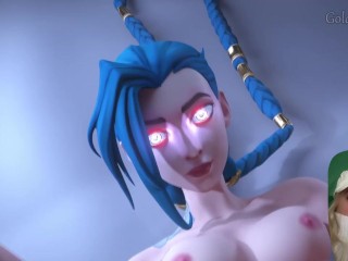 Arcane Jinx loves BIG cocks in her pussy