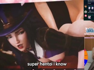 😂 lol it’s a FUCK BATTLE - Overwatch VS League of Legends - Faphero Edition | Hentai Porn