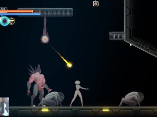SEXY 2B ANDROID BEING FUCKED BY HUMANOID ALIENS