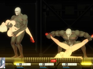 SEXY 2B ANDROID BEING FUCKED BY HUMANOID ALIENS