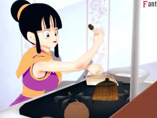 Gohan almost caught fucking Andoide 21 & also fuck milk | DragonBall Zex 3 | Full movie on Patreon