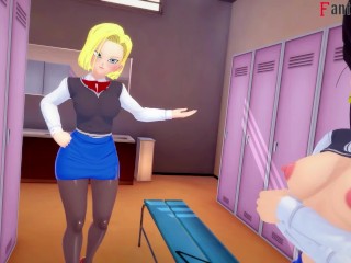 Gohan almost caught fucking Andoide 21 & also fuck milk | DragonBall Zex 3 | Full movie on Patreon