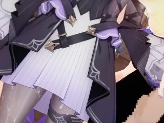 【崩壊スターレイル】マダムヘルタが複数人に乳揉まれ攻められる3Dエロアニメーション。(まだむへるたpart2。Honkai Star Rail The Herta gangbang.大黑塔群交)