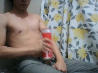 Nilabasan agad sobrang libog with improvised flesh fussy