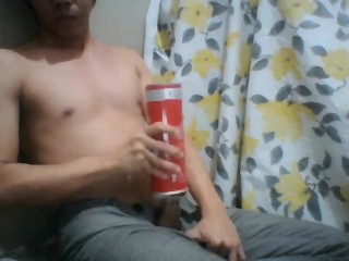 Nilabasan agad sobrang libog with improvised flesh fussy