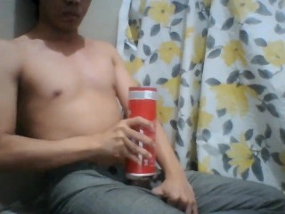 Nilabasan agad sobrang libog with improvised flesh fussy