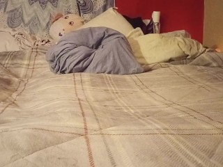 Frilly Sock Pussy play