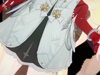 【ゼンレスゾーンゼロ】アストラ・ヤオが複数人に乳揉まれ攻められる3Dエロアニメーション。((あすとらやお) part2。ZZZ Astra Yao gangbang.耀嘉音群交)