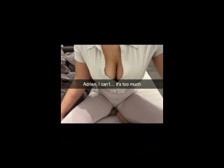 Mature wife cheats on her husband with the neighbor and shares the full story on Snapchat