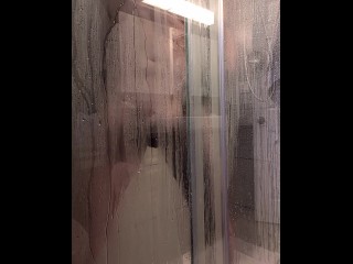 Erotic Masterbation in the shower watch till the end