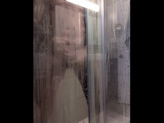 Erotic Masterbation in the shower watch till the end