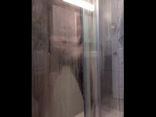 Erotic Masterbation in the shower watch till the end