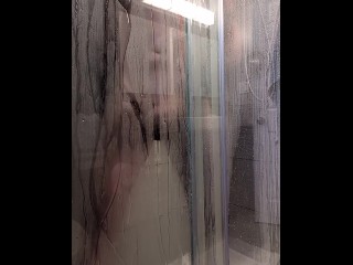 Erotic Masterbation in the shower watch till the end
