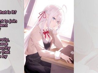 Alya Kujou Turns You Into Her Pet JOI (Femdom, Feet, CBT, CEI)