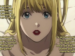 Una noche con Misa Misa - Juego Joi - Death note