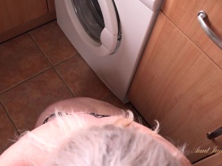 Aunt Judy's XXX - Fooling Around in the Kitchen with Your Mature Housewife Mrs. Maggie (POV)