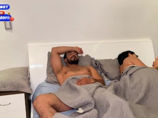 Me Follo al esposo de Sarah Black, se une y terminamos en trio dos culonas y un vergon delicioso