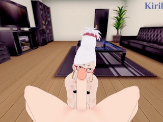 Seiko Ayase and I have intense sex in the bedroom. - DAN DADAN POV Hentai